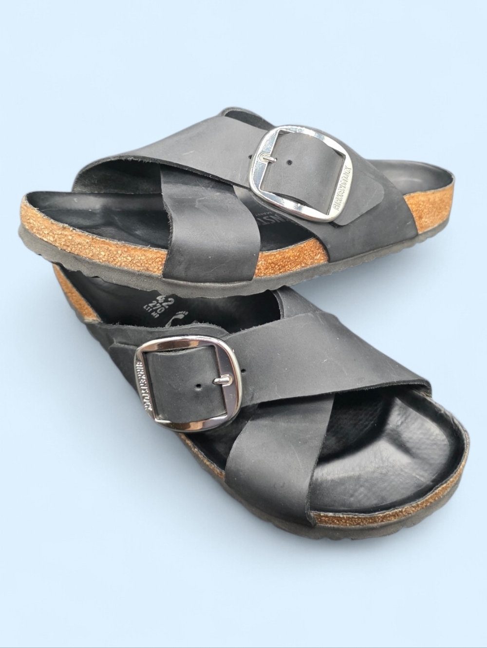 Birkenstock Siena Big Buckle, Black 42EU, 11W, 9M